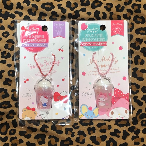 Hello Kitty Accessories - Sanrio Frappe Keychain Bundle NWT!